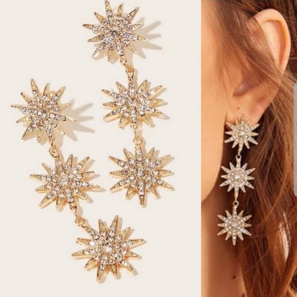 Jewelry - 2for$30!! NWT Star Drop Earrings Jewelry - 2for$30!! NWT Star Drop Earrings
